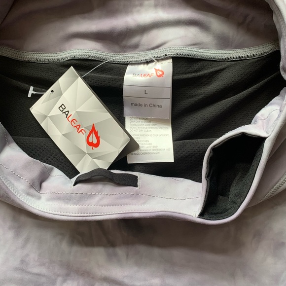 💜BALEAF HIGH RISE SKIRT/SKORT-TIE DYE PURPLE💜 - Picture 13 of 16